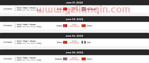 2022中国女排世锦赛赛程（女排世锦赛2022） 第1张