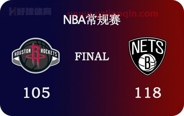 04月06日 NBA常规赛 火箭vs篮网 全场录像
