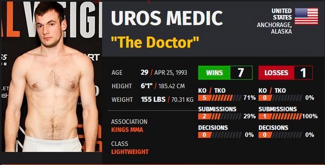 UFC 格斗之夜206 赛前硬核前瞻分析（副赛部分）