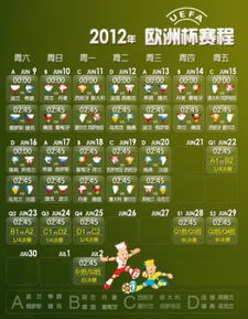 2020年欧洲冠军杯赛程时间（2020年欧洲杯赛程详细时间） 第1张
