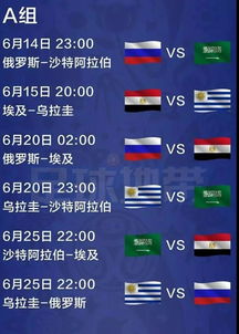 世界杯分组2018赛程表（2018年世界杯分组图） 第1张