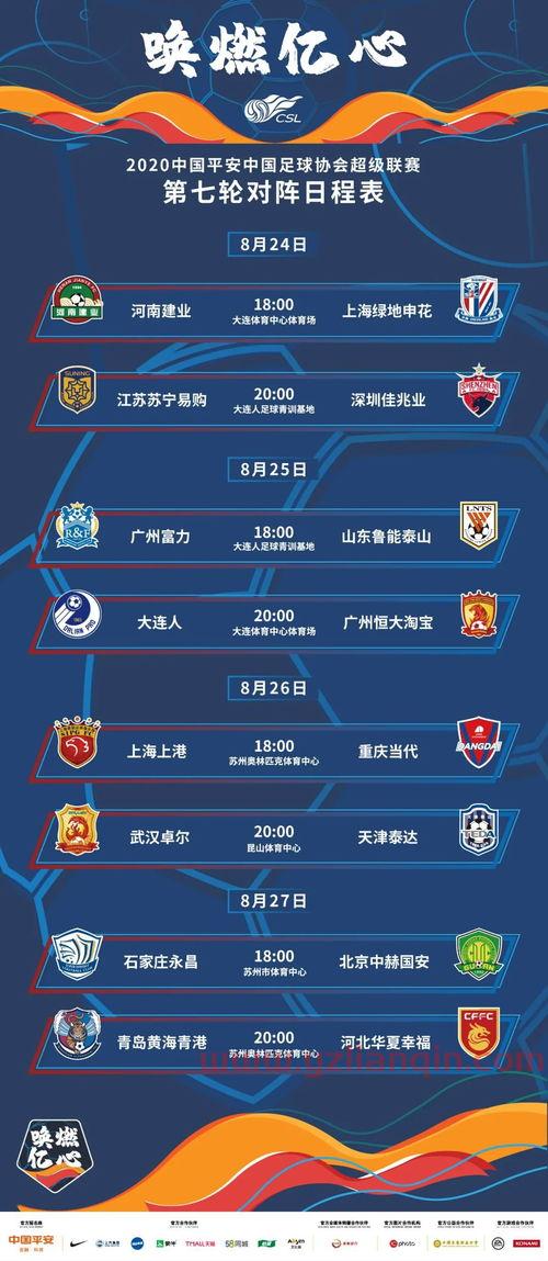2022年中超联赛赛程表2022年中超赛程表（2020~2021中超联赛赛程表） 第1张