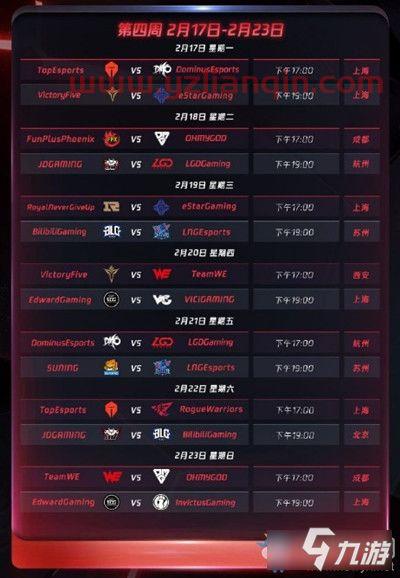 2020年lol赛事（2020年lol赛程） 第1张