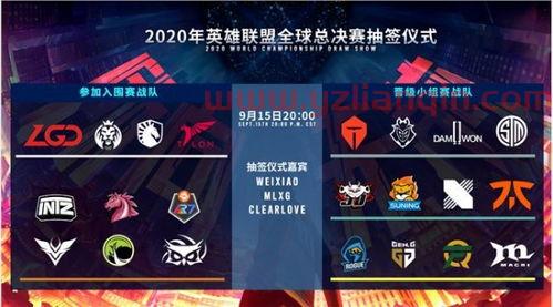 lol2021年全球总决赛抽签视频（lol2020全球总决赛抽签结果） 第1张